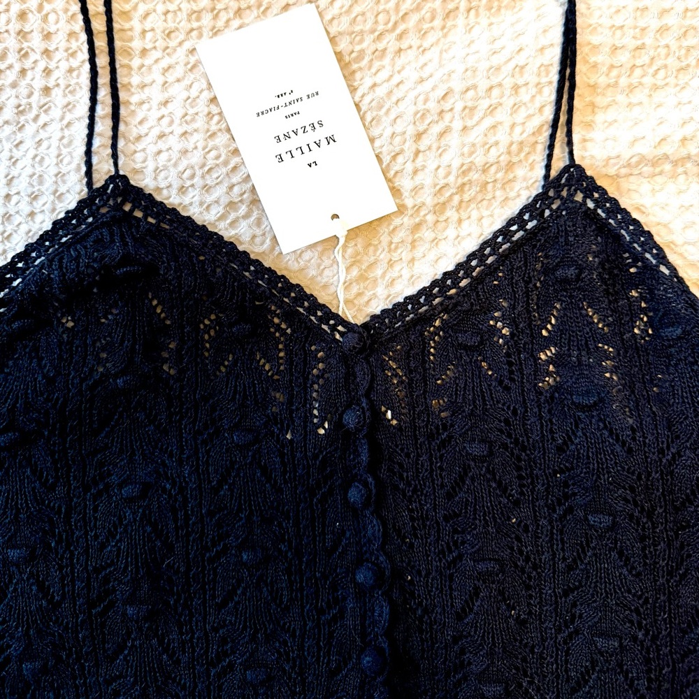 Sezane Francisco Top Black - Size L